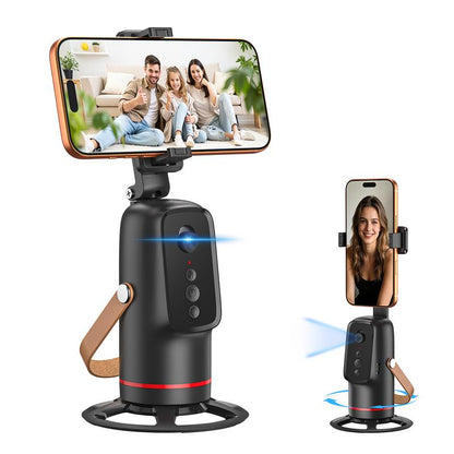 Smart 360° AI Auto Face Tracking Tripod – No App Required