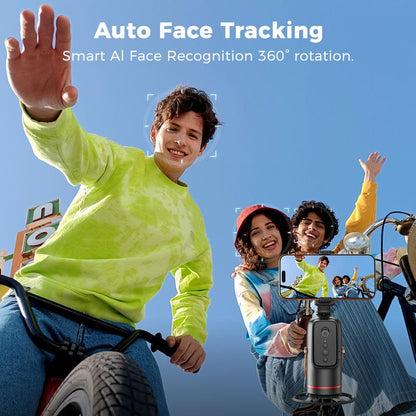 Smart 360° AI Auto Face Tracking Tripod – No App Required